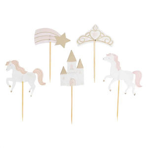 Princess Party Cupcake Toppers 12pk