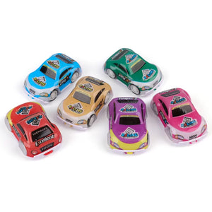 Pull Back Racing Car Pary Favours 6pk kids toys games loot bag fillers