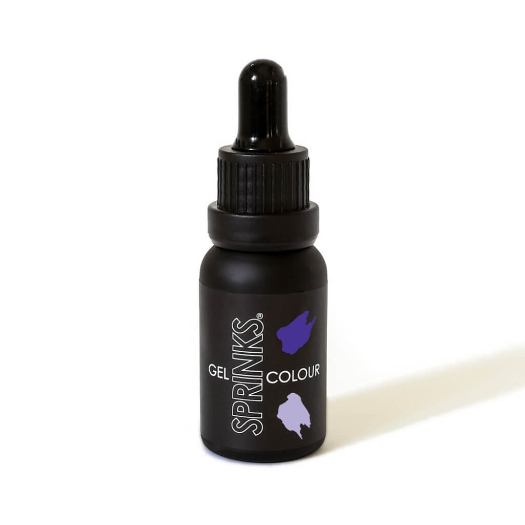 Sprinks gel colour dropper bottle purple