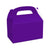 Purple Gable Candy Boxes 5pk