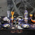 Purple Haunted Castle Dinnerware Value Pack 41pk