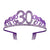 Metal Rhinestone Age 30 Birthday Purple Tiara