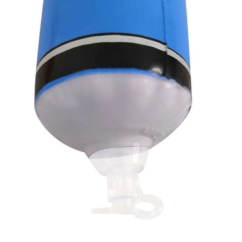PVC Inflatable Blue Microphone Rock Musical Instrument