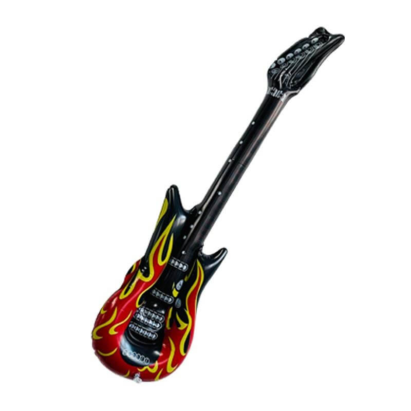 PVC Inflatable Electric Guitar Rock Musical Instrument