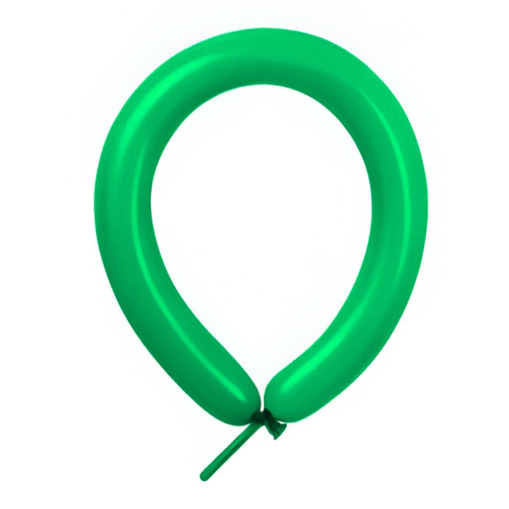 green q260 Modelling Long Latex Balloons 10pk party decorations
