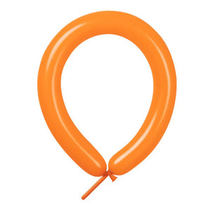 orange q260 Modelling Long Latex Balloons 10pk party decorations