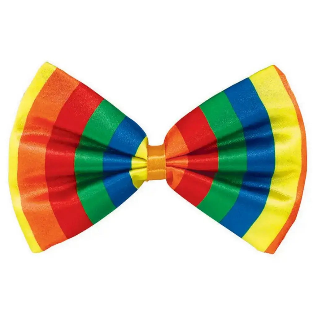 Adult Rainbow Striped Bowtie
