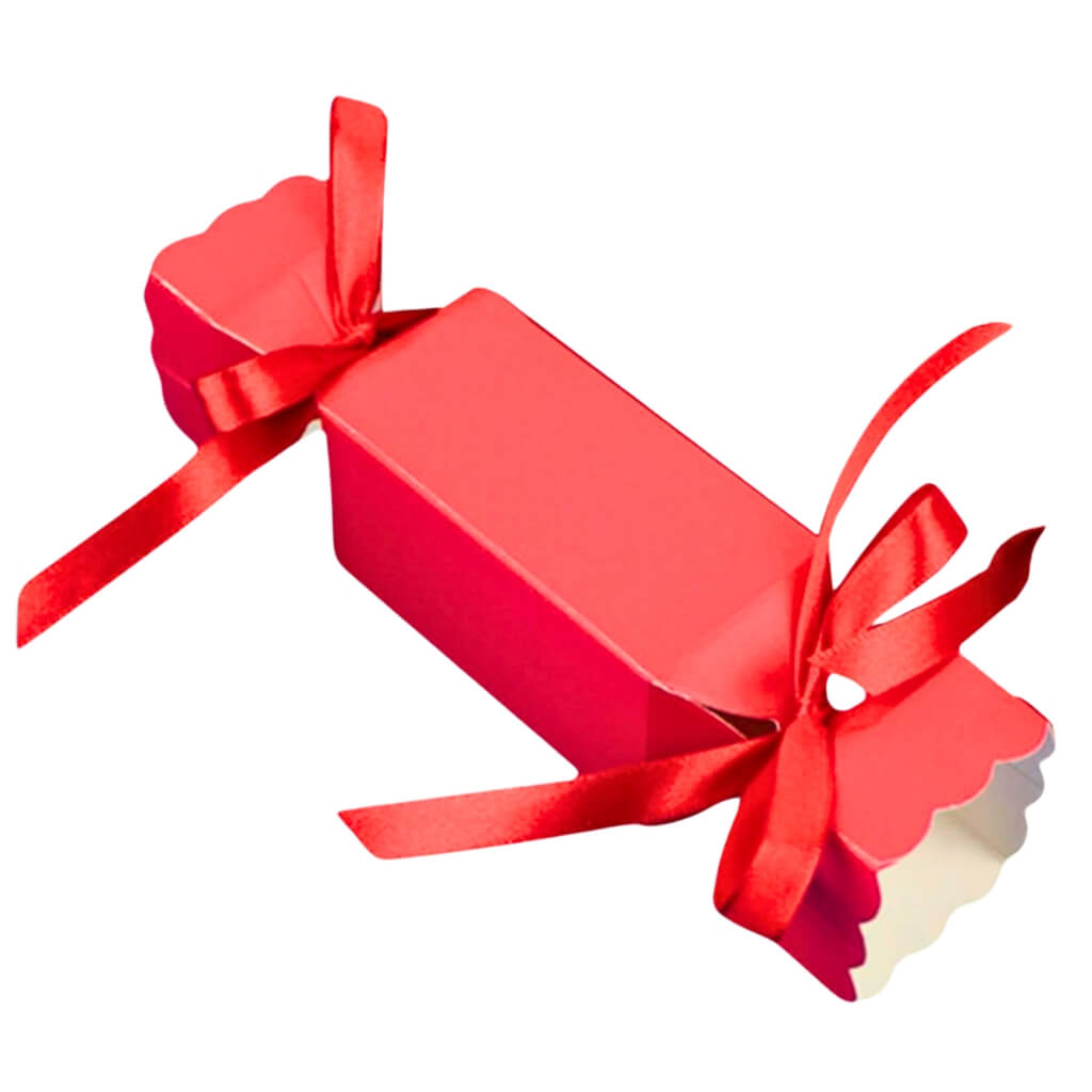 Red Bonbon Treat Boxes 5pk