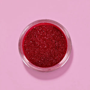Red Shimmer Edible Glitter for Baking