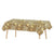 Gold Disco Party Plastic Table Cover