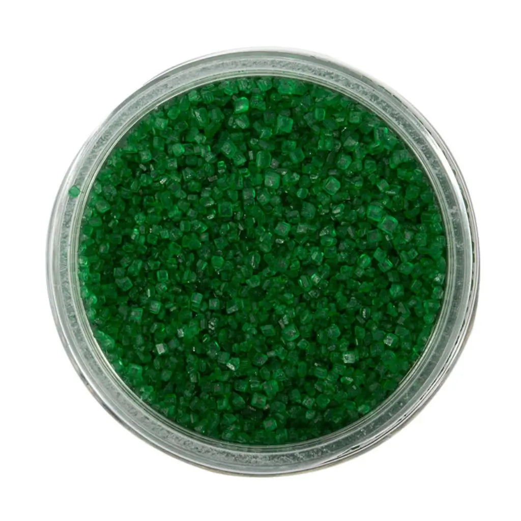 Sprinks Green Sanding Sugar 80g for cake decorating