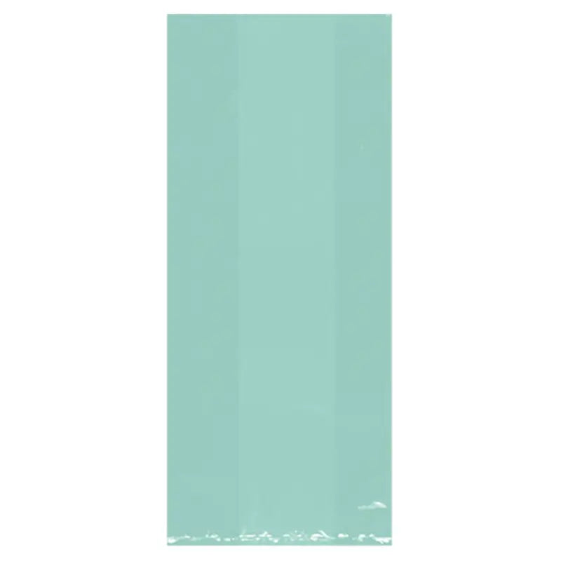 Robin's Egg Blue Small Cello Party Bags 25pk