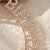 Rose Gold Metal Rhinestone Happy Birthday Headband