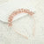 Rose Gold Metal Rhinestone Happy Birthday Headband