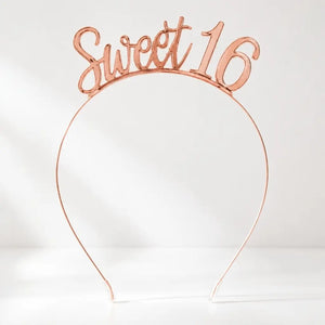 Rose Gold 'BRIDE TO BE' Metal Headband