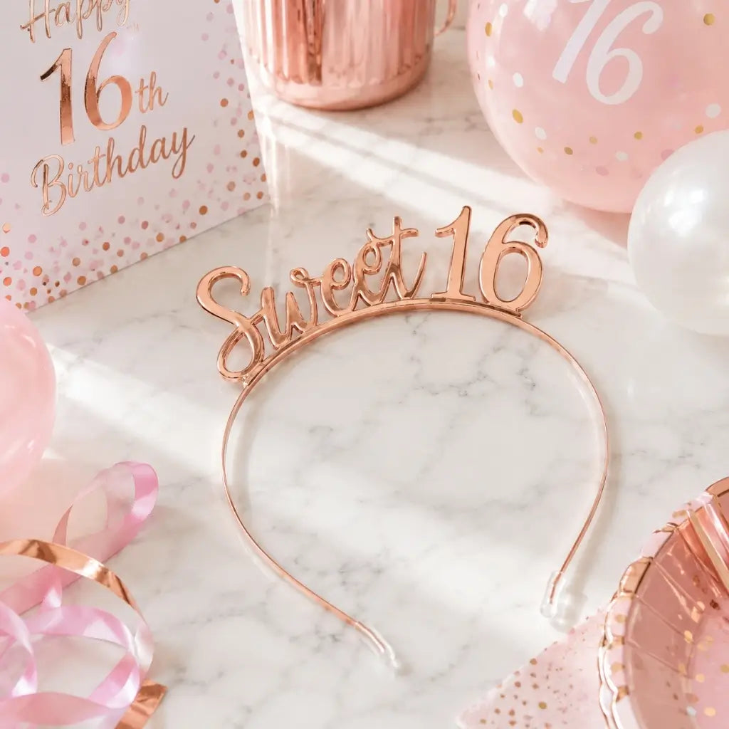 Rose Gold 'BRIDE TO BE' Metal Headband