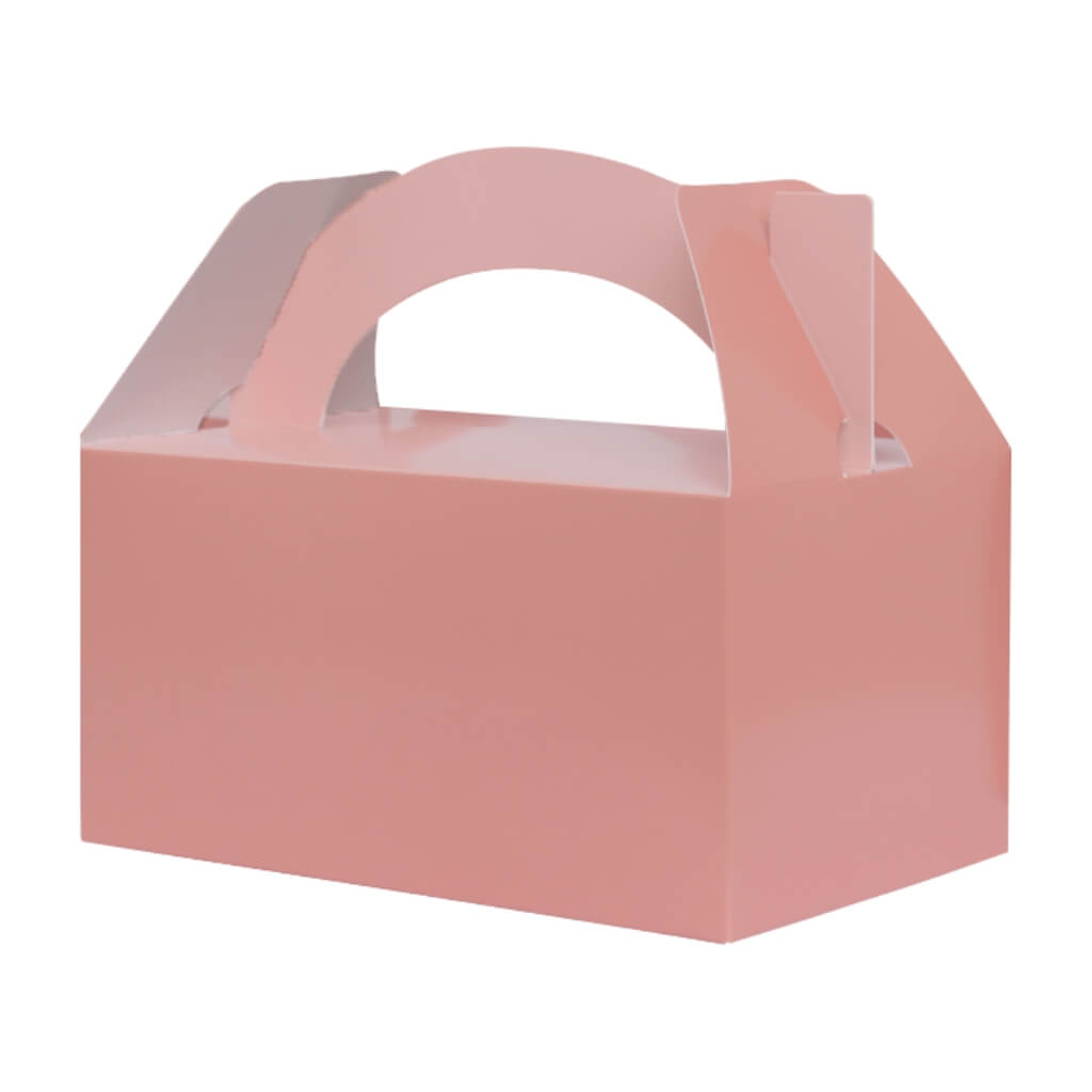 Rose Pink Party Favour Boxes 5pk