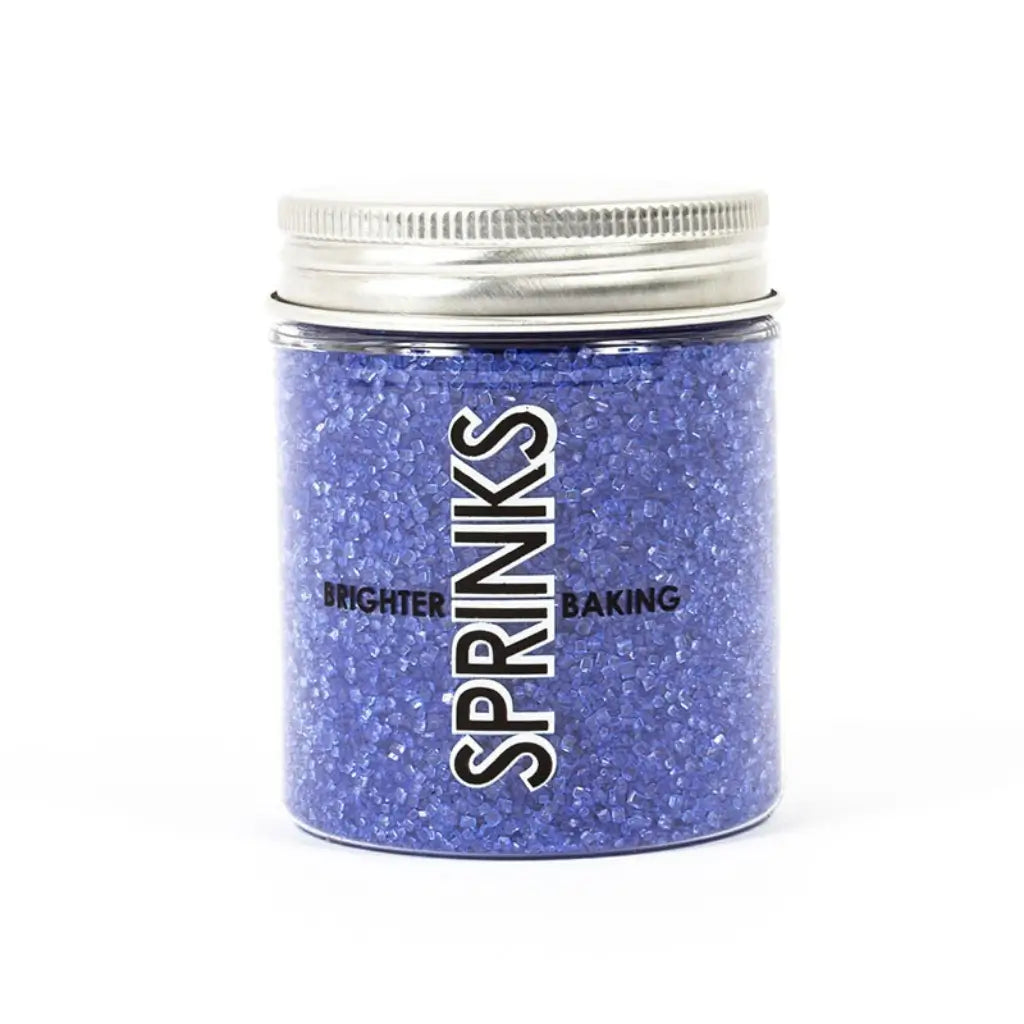 Sprinks Royal Blue Sanding Sugar 80g for cake decorating