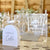 Rustic Romance Wedding Table Signs 6pk