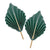 Sage Green Paper Palm Leaf Fans 15cm 2pk