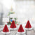 Santa Claus Hat Honeycomb Place Cards 4pk
