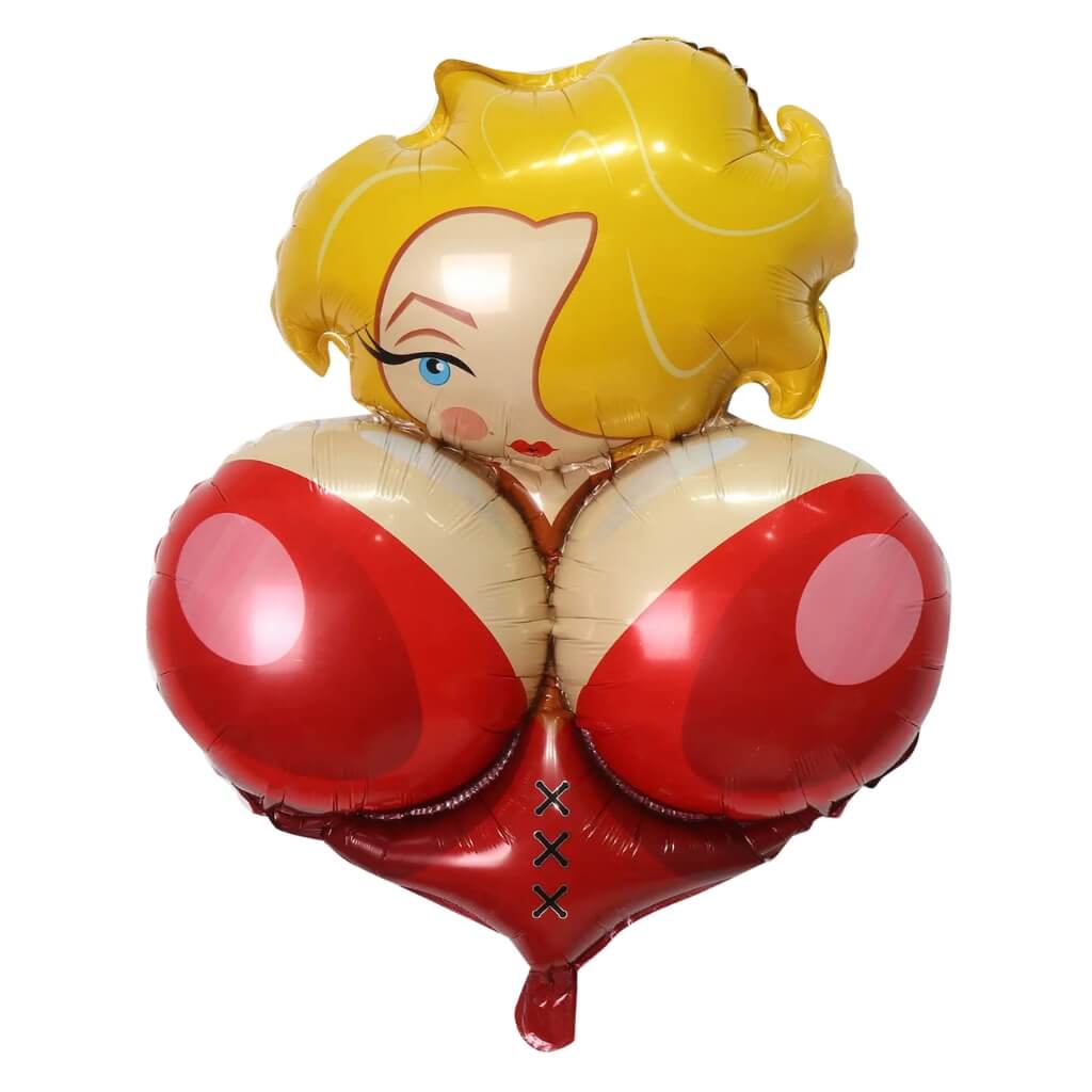 Sexy Lady Foil Balloon – 85x73cm | naughty fun Hen, Stag & Adult Party Decoration