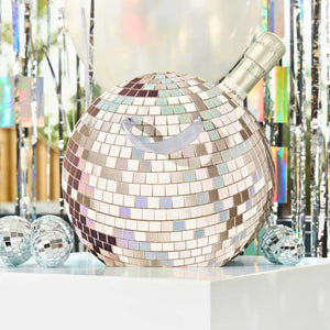 Retro disco party favour bags 5 pack for dance floor and birthday events