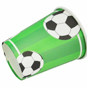 Soccer Ball Paper Cups 266ml 8pk