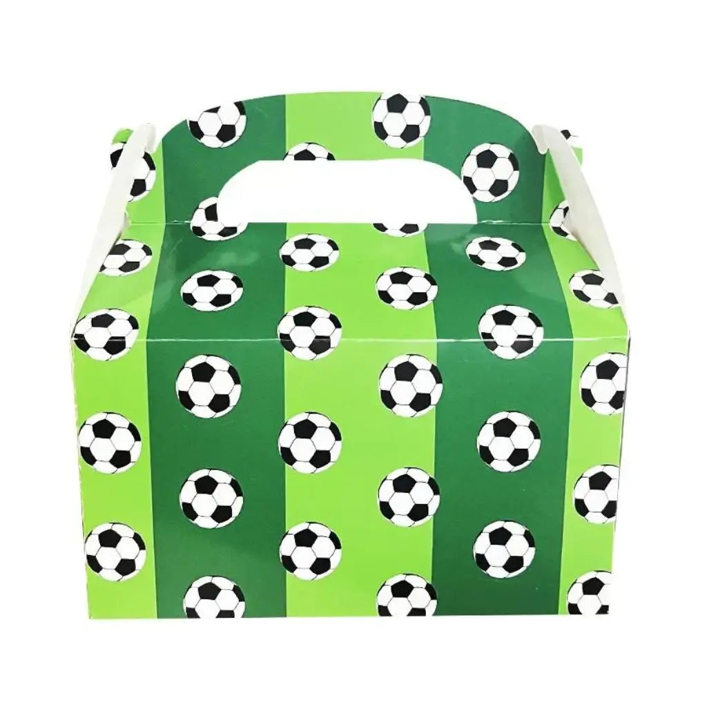 Soccer Gable Treat Boxes 6pk