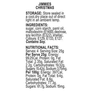 Sprink'd Christmas Jimmies Sprinkle Medley in a 60g resealable pouch instructions
