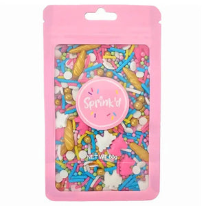 Sprink’d Unicorn Mash Up sprinkles for unicorn birthday cakes