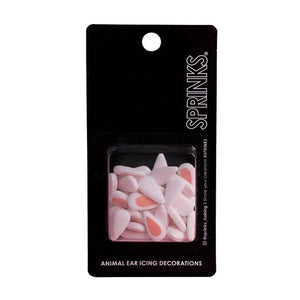 Edible animal ear decorations for baking