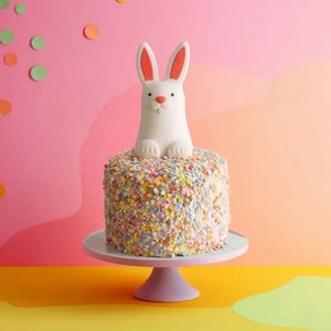 Cute bunny ear cupcake toppers by Sprinks