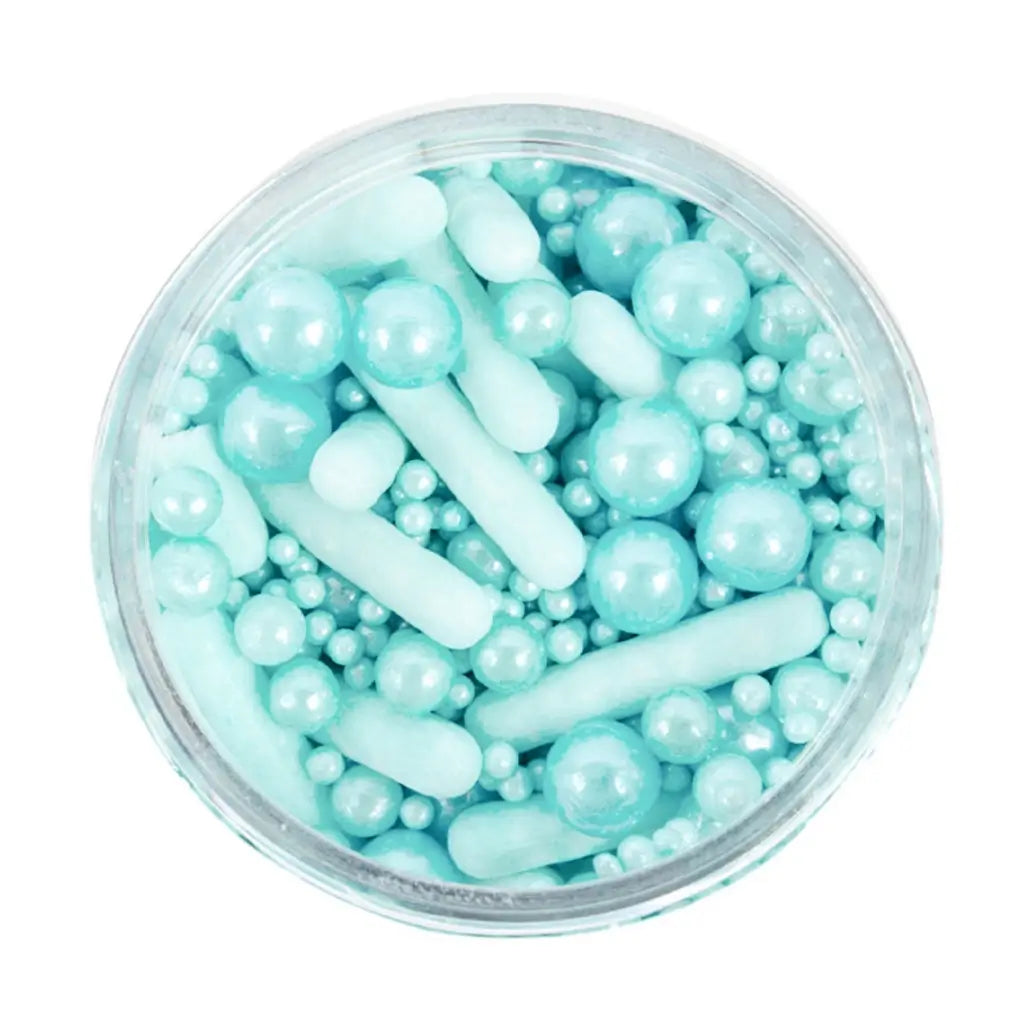 Sprinks Bubble and Bounce blue sprinkle mix for cake decorating
