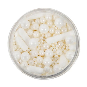 Sprinks Bubble and Bounce white sprinkle mix for cake decorating