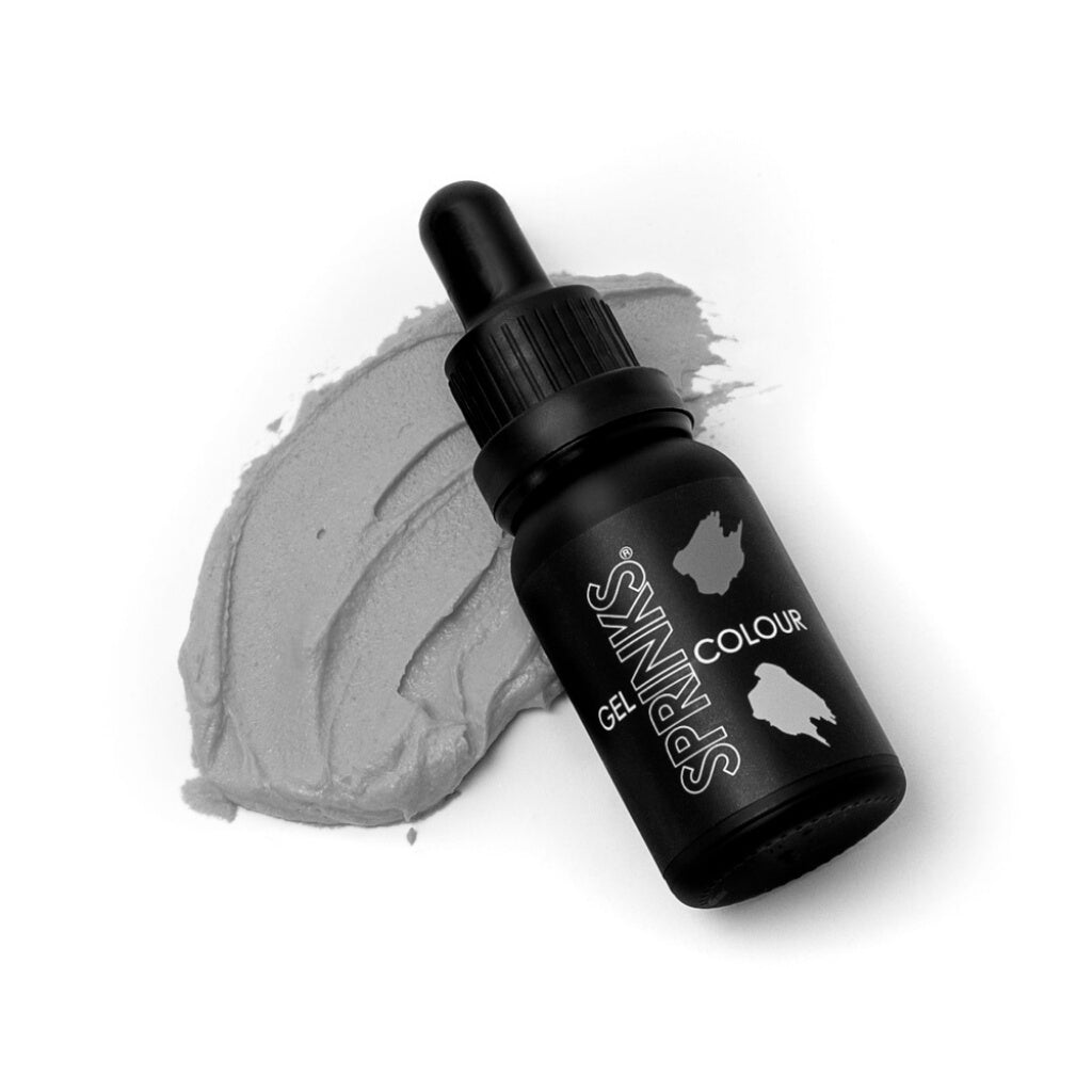 Sprinks gel colour dropper bottle grey