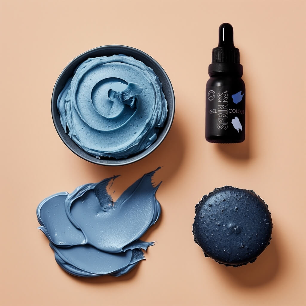 Sprinks denim gel food colouring 15ml bottle