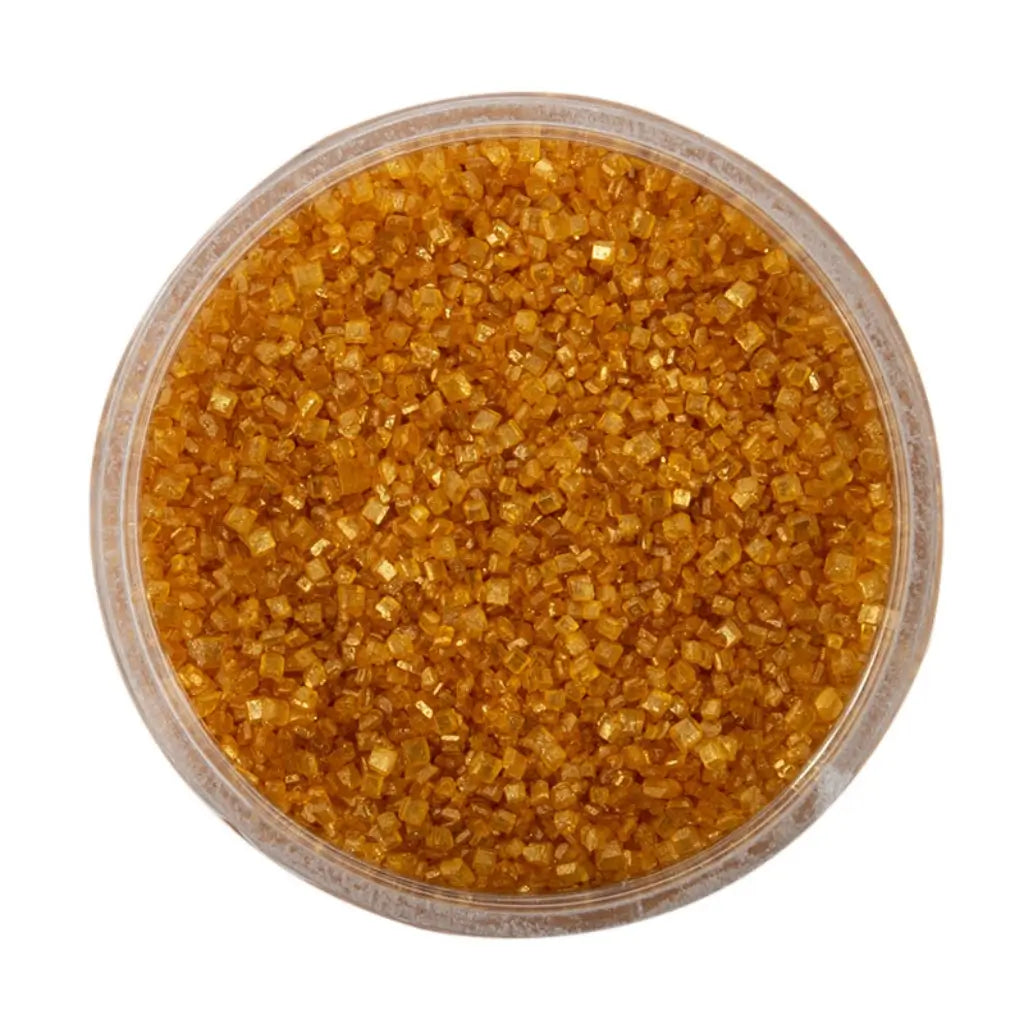 Sprinks Gold Sanding Sugar 70g edible cake decorating sugar