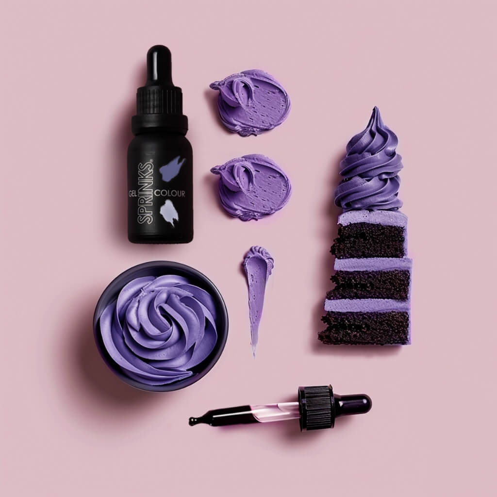 Sprinks grape gel food colouring 15ml bottle