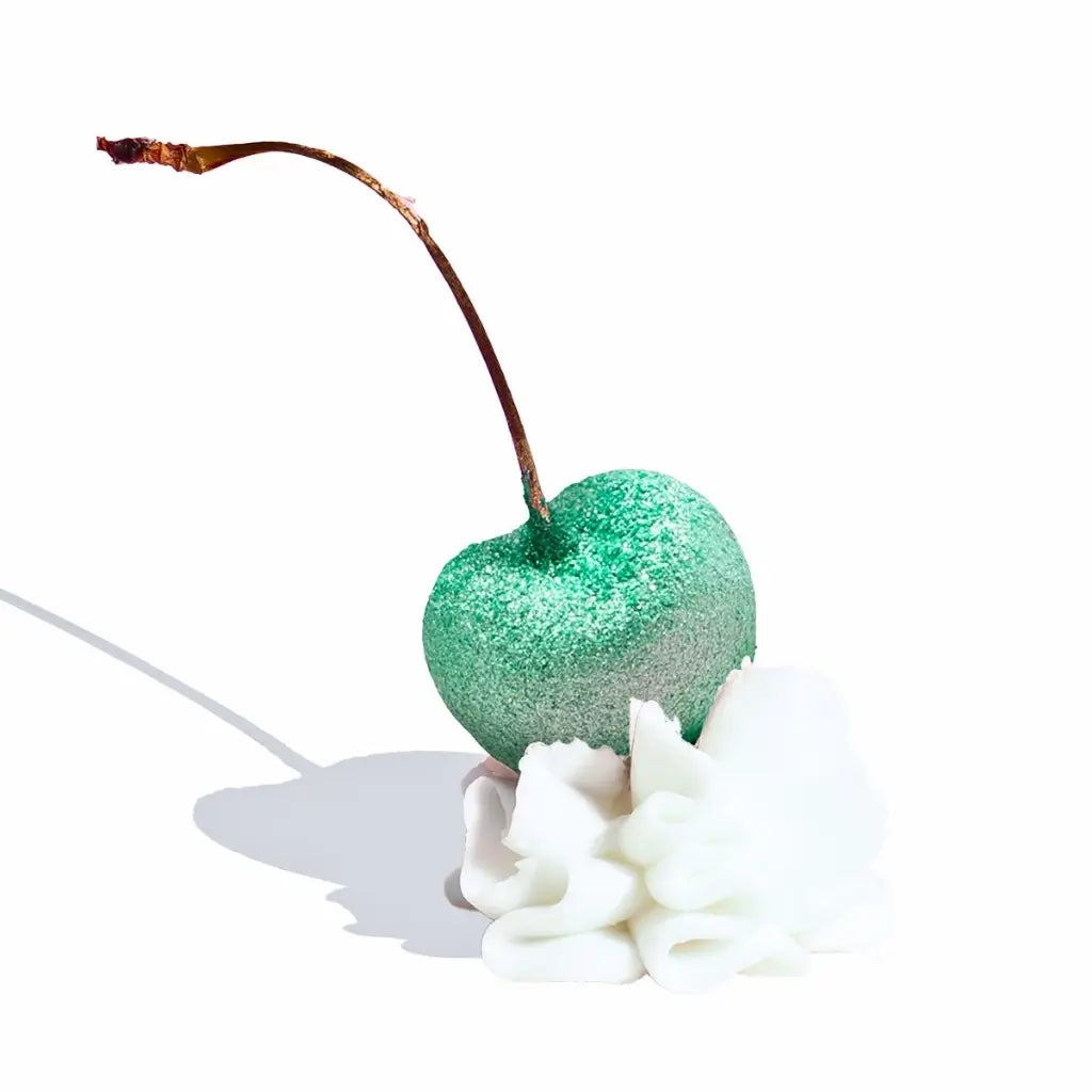 Edible Green Glitter for Cocktails and Desserts