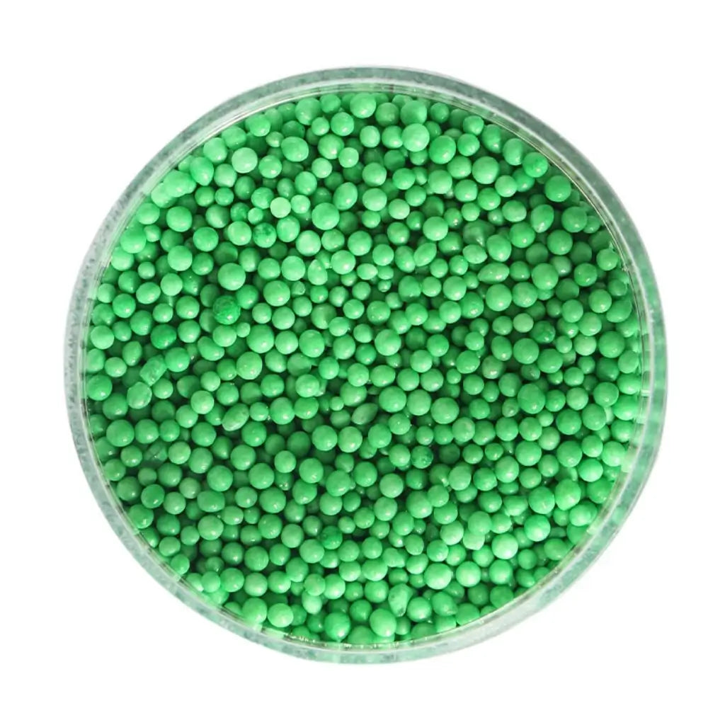 Sprinks green nonpareils sprinkles for cake decorating