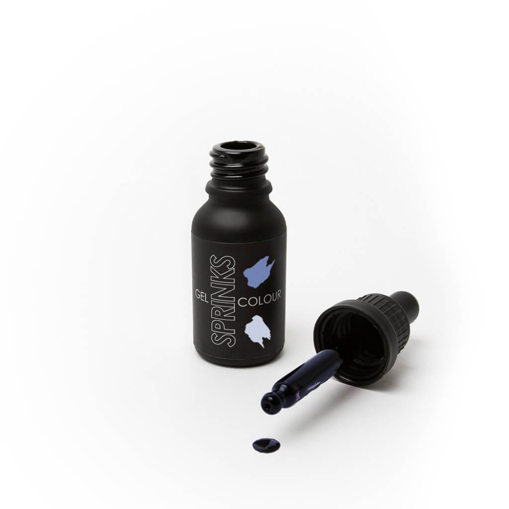 Sprinks gel colour dropper bottle denim