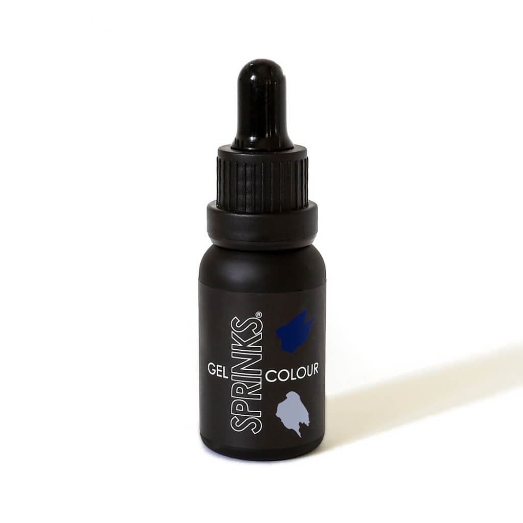 Sprinks gel colour dropper bottle navy