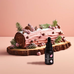 Rose pink liquid gel food colouring