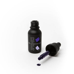 Purple gel colour for cake icing and baking
