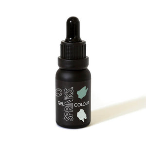 Earthy green food colouring gel bottle 15ml