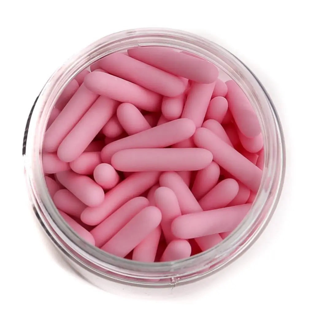 Sprinks matte pink rods sprinkles for cake decorating