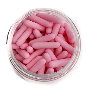 Sprinks matte pink rods sprinkles for cake decorating