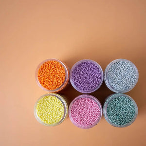 Sprinks pastel orange purple pink blue yellow cake decorating sprinkles