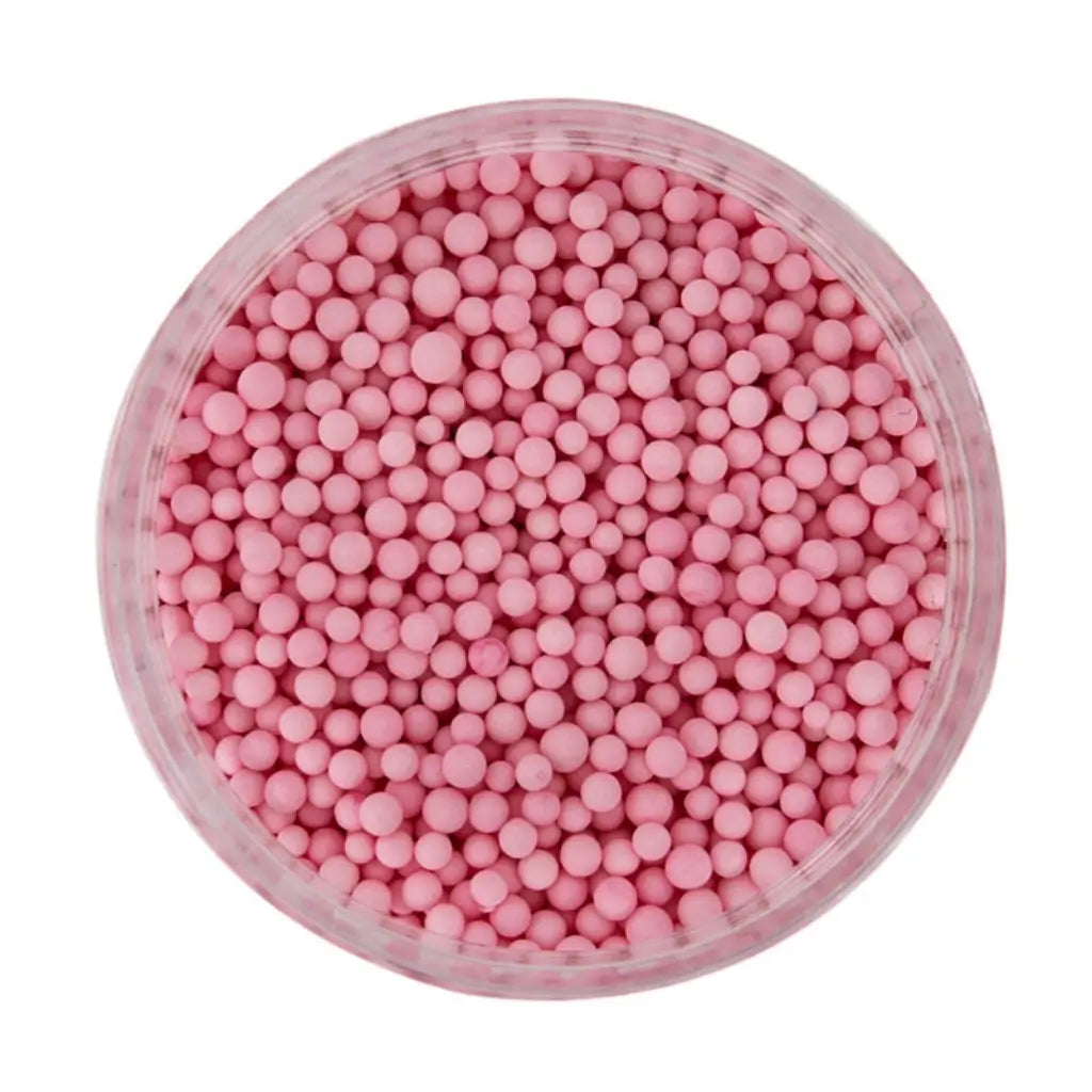 Sprinks pastel pink nonpareils for cakes and cupcakes